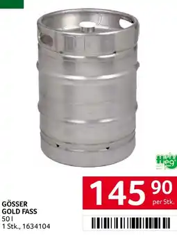 Transgourmet Gösser Gold Fass Angebot