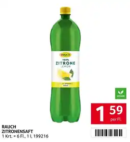 Transgourmet Rauch Zitronensaft Angebot