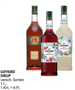 Transgourmet Giffard Sirup Angebot