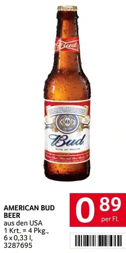 Transgourmet American Bud Beer Angebot