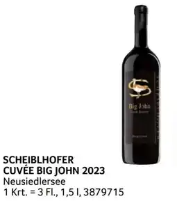 Transgourmet Weingut Scheiblhofer Big John Cuvée Reserve Angebot