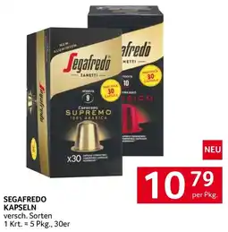 Transgourmet Segafredo Kapseln Angebot