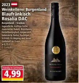 Norma 2023 weinkellerei burgenland blaufränkisch rosalia dac Angebot