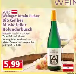 Norma 2025 Weingut Armin Huber Bio Gelber Muskateller Holunderbusch Angebot