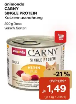 ZOO & Co Animonda carny single protein Angebot