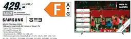 Media Markt Samsung 108 cm Crystal UHD 4K Vision AI Smart TV Angebot