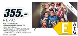 Media Markt ΡΕΛQ PTV 55GMU-5026C 139 cm Mini LED Google TV Angebot