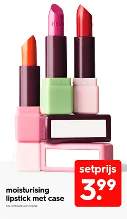 HEMA Moisturising lipstick met case Angebot