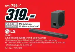 Media Markt LG S80TY 3.1.3 Kanal Soundbar mit Dolby Atmos Angebot
