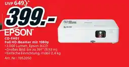Media Markt Epson co-fh01 full hd-beamer mit 1080p Angebot