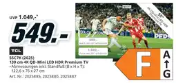 Media Markt TCL 139 cm 4K QD-Mini LED HDR Premium TV Angebot