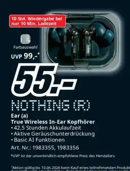 Media Markt Ear (a) True Wireless In-Ear Kopfhörer Angebot