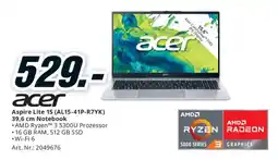 Media Markt Acer aspire lite 15 (al15-41p-r7yk) 39,6 cm notebook Angebot