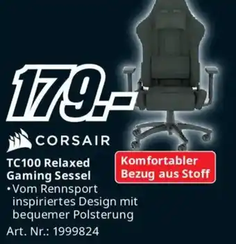 Corsair TC100 Relaxed Gaming Sessel