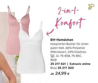 Tchibo Eduscho BH-Hemdchen Angebot