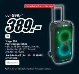 Media Markt Stage 320 Partylautsprecher Angebot
