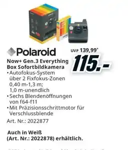 Media Markt Polaroid now+ gen.3 everything box sofortbildkamera Angebot