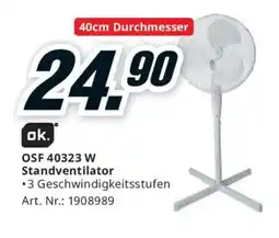 Media Markt Osf 40323 w standventilator Angebot