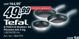 Media Markt Tefal g732s3 s3 duetto+ g6 pfannen-set 3 tlg Angebot