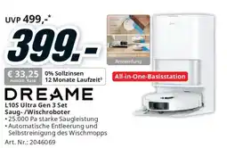 Media Markt Dreame l10s ultra gen 3 set saug-/wischroboter Angebot