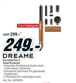 Media Markt Dreame airstyle pro 2 haartrockner Angebot