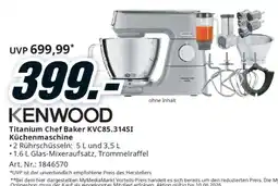 Media Markt Kenwood titanium chef baker kvc85.314si küchenmaschine Angebot