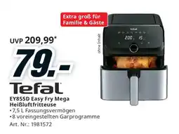 Media Markt Tefal EY855D Easy Fry Mega Heißluftfritteuse Angebot