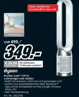 Media Markt dyson Purifier Cool (TP11) Luftreiniger und -kühler Angebot