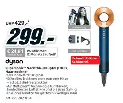 Media Markt Dyson supersonic nachtblau/kupfer (hd07) haartrockner Angebot