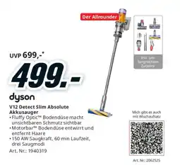 Media Markt Dyson v12 detect slim absolute akkusauger Angebot