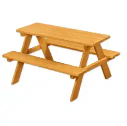 Lidl Kinder Holz-Sitzgarnitur Lidl Angebot