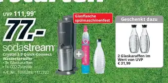 Media Markt sodastream Crystal 3.0 Quick-Connect Wassersprudler Angebot
