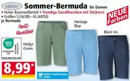 Norma Elle Nor Sommer-Bermuda für Damen Angebot