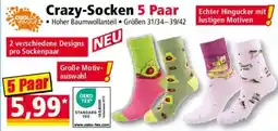 Norma Crazy-Socken Angebot