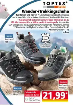 Norma Toptex wander-/trekkingschuhe Angebot