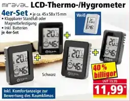 Norma LCD-Thermo-/Hygrometer Angebot