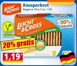 Norma Knusperbrot Roggen Angebot