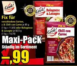 Norma Fix für Angebot