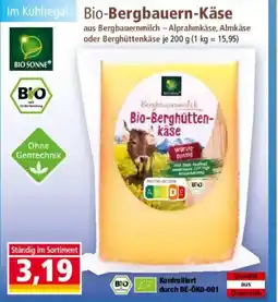 Norma Bio-Bergbauern-Käse Angebot