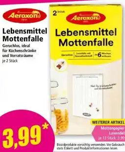 Norma Lebensmittel Mottenfalle Angebot