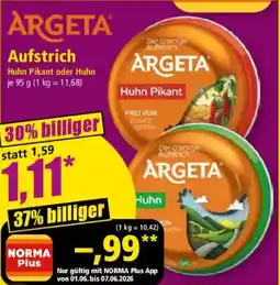 Norma Aufstrich Angebot