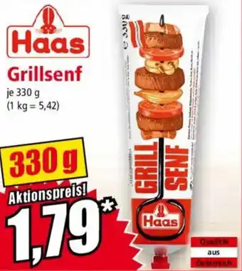 Norma Haas Grillsenf Angebot