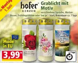 Norma Hofer grablicht mit motiv Angebot