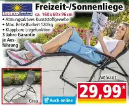 Norma Freizeit-/Sonnenliege Angebot