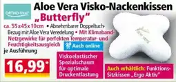 Norma Aloe vera visko-nackenkissen butterfly Angebot