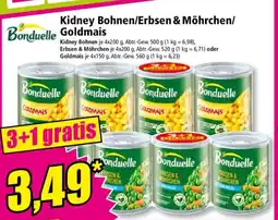 Norma Kidney bohnen/erbsen & möhrchen/ goldmais Angebot