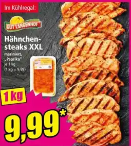 Norma Hähnchen- steaks XXL Angebot