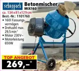 Norma Scheppach Betonmischer Angebot