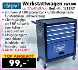 Norma scheppach Werkstattwagen TW1300 Angebot