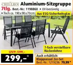 Norma Chillroi aluminium-sitzgruppe Angebot